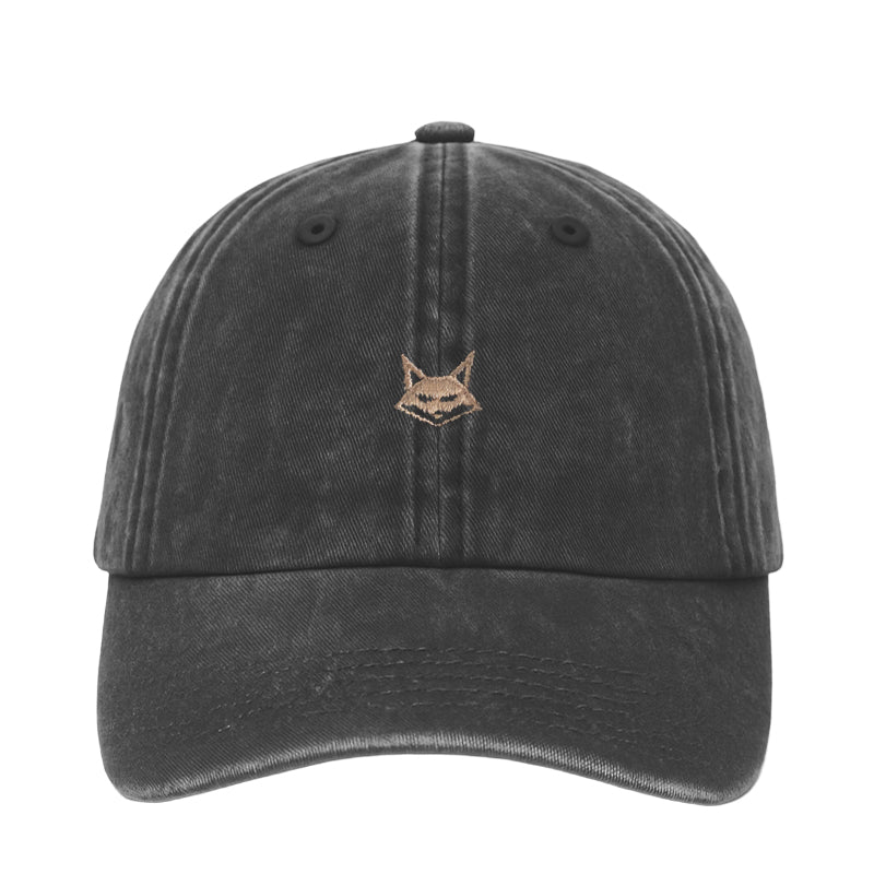 FOXED® STONEWASHED BLACK BASECAP