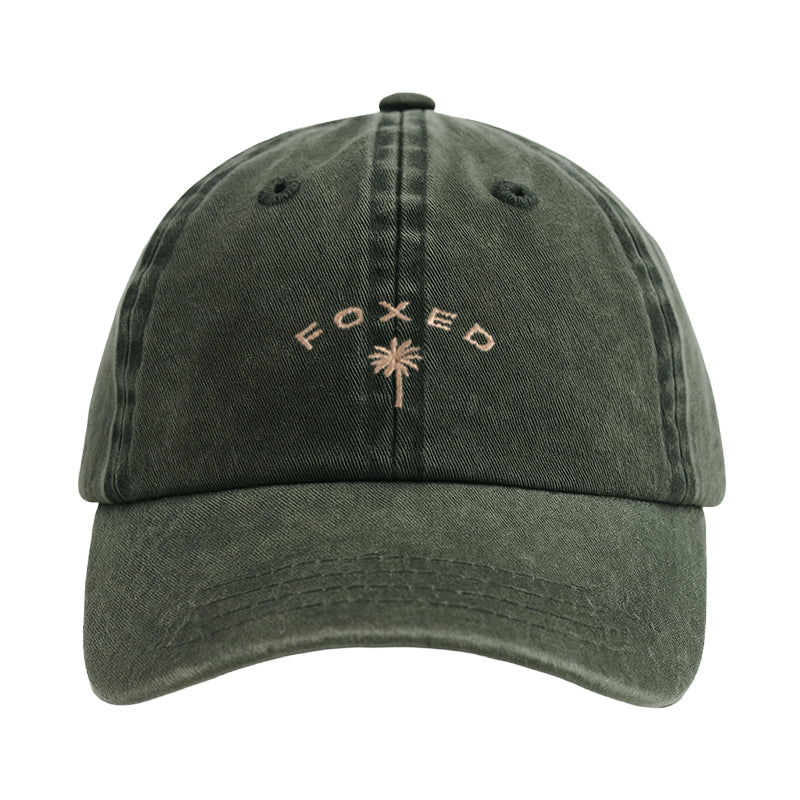 FOXED® STONEWASHED OLIVE BASECAP