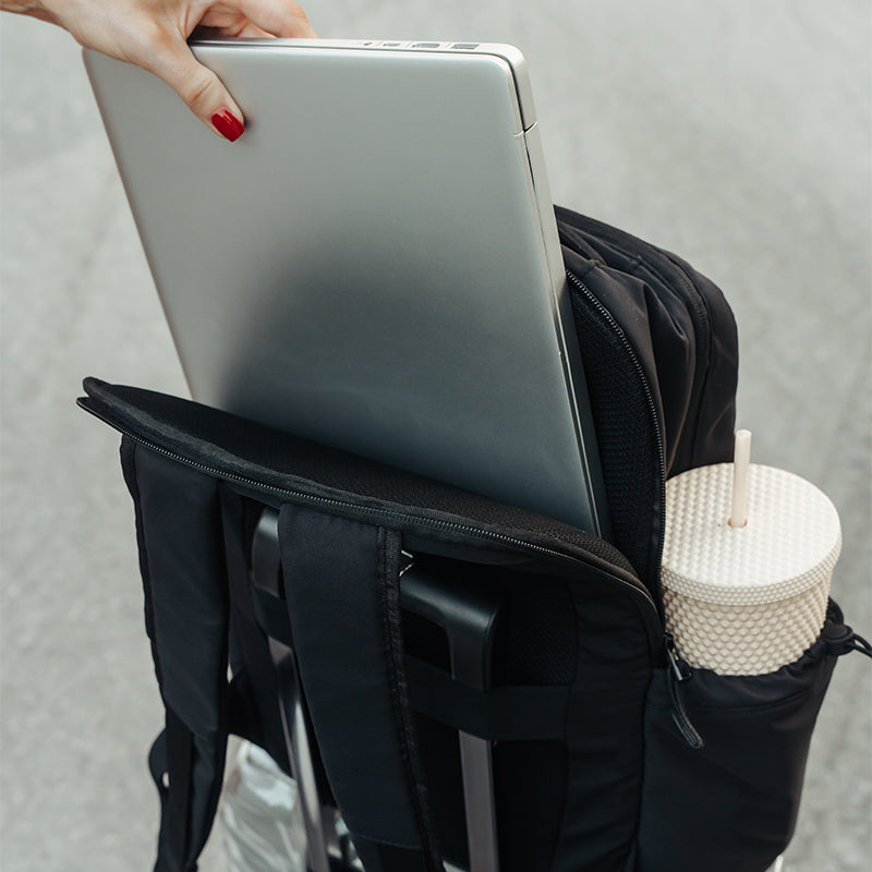 FOXED® EMMA BLACK BACKPACK