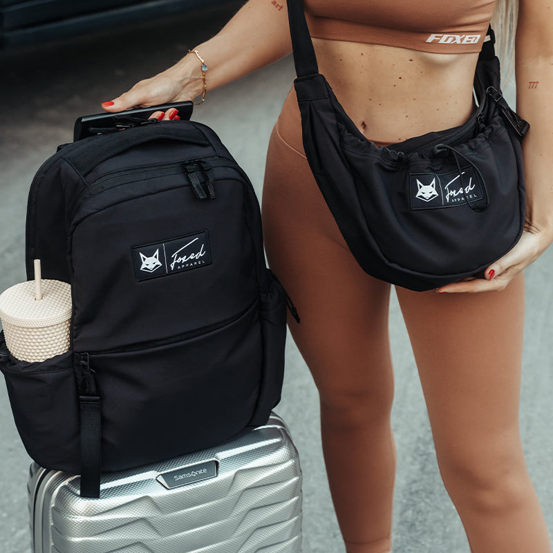 FOXED® EMMA BLACK CROSSBAG