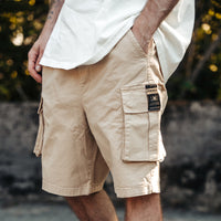 FOXED® CARGO SHORTS MEN SAND (NEW FIT)