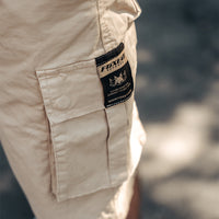 FOXED® CARGO SHORTS MEN SAND (NEW FIT)