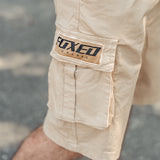 FOXED® CARGO SHORTS MEN SAND (NEW FIT)