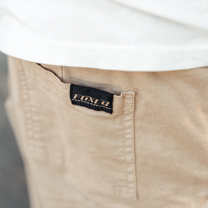 FOXED® CARGO SHORTS MEN SAND (NEW FIT)
