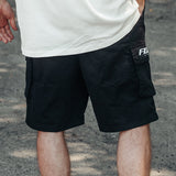 FOXED® CARGO SHORTS MEN BLACK (NEW FIT)