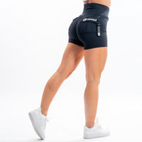 FOXED® CARGO 2-POCKET SHORTS BLACK/WHITE