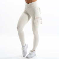 FOXED® CARGO 3-POCKET LEGGINGS COCONUT