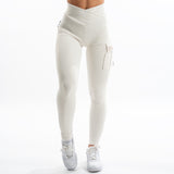 FOXED® CARGO 3-POCKET LEGGINGS COCONUT