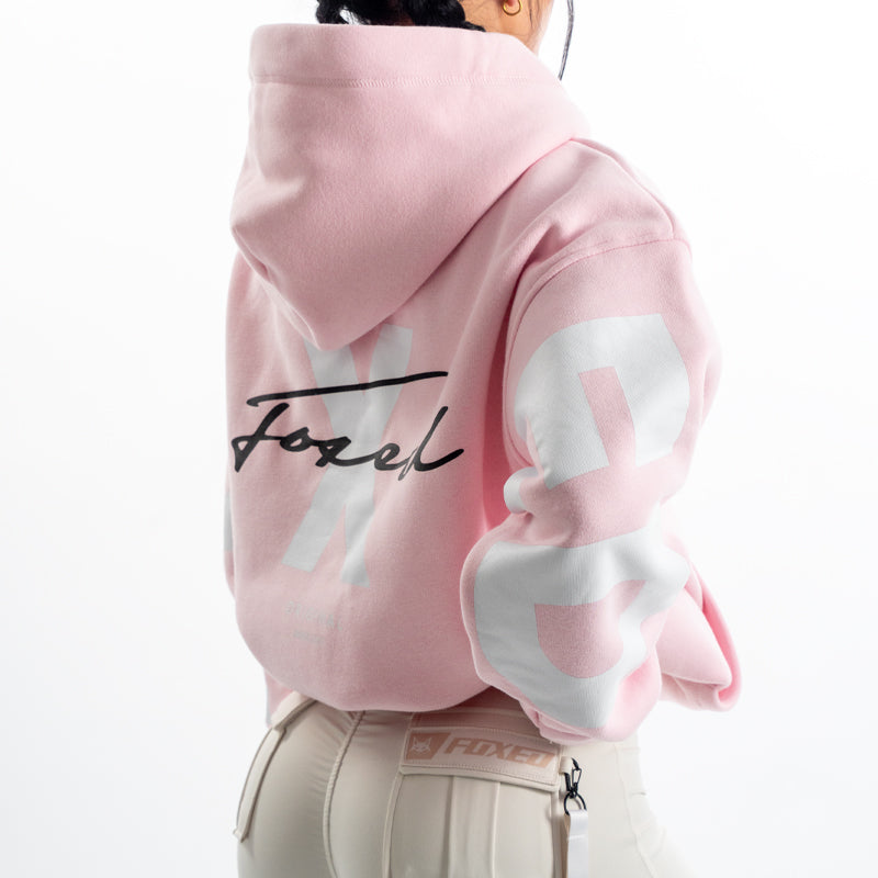 FOXED® STATEMENT HOODIE ROSE
