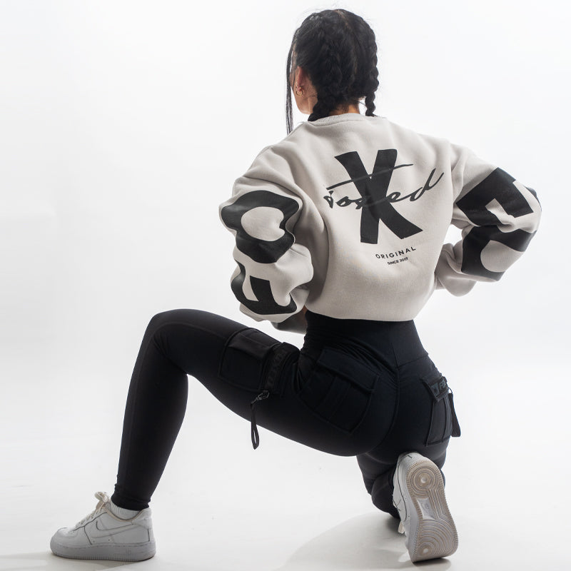 FOXED® STATEMENT OVERSIZE SWEATER ANTARCTICA