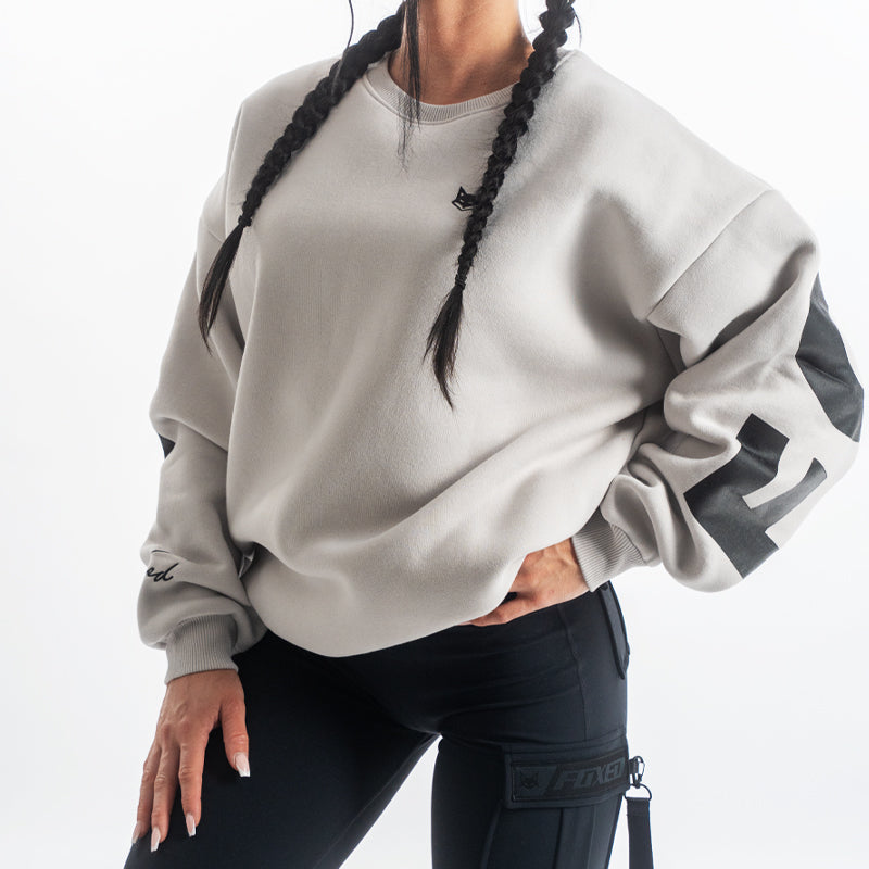 FOXED® STATEMENT OVERSIZE SWEATER ANTARCTICA