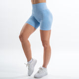 FOXED® NOVA SEAMLESS  BLUE MELANGE SHORTS