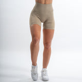 FOXED® NOVA SEAMLESS BEIGE MELANGE SHORTS