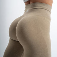 FOXED® NOVA SEAMLESS BEIGE MELANGE LEGGINGS TALL