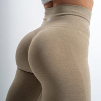 FOXED® NOVA SEAMLESS BEIGE MELANGE LEGGINGS TALL