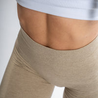 FOXED® NOVA SEAMLESS BEIGE MELANGE LEGGINGS TALL