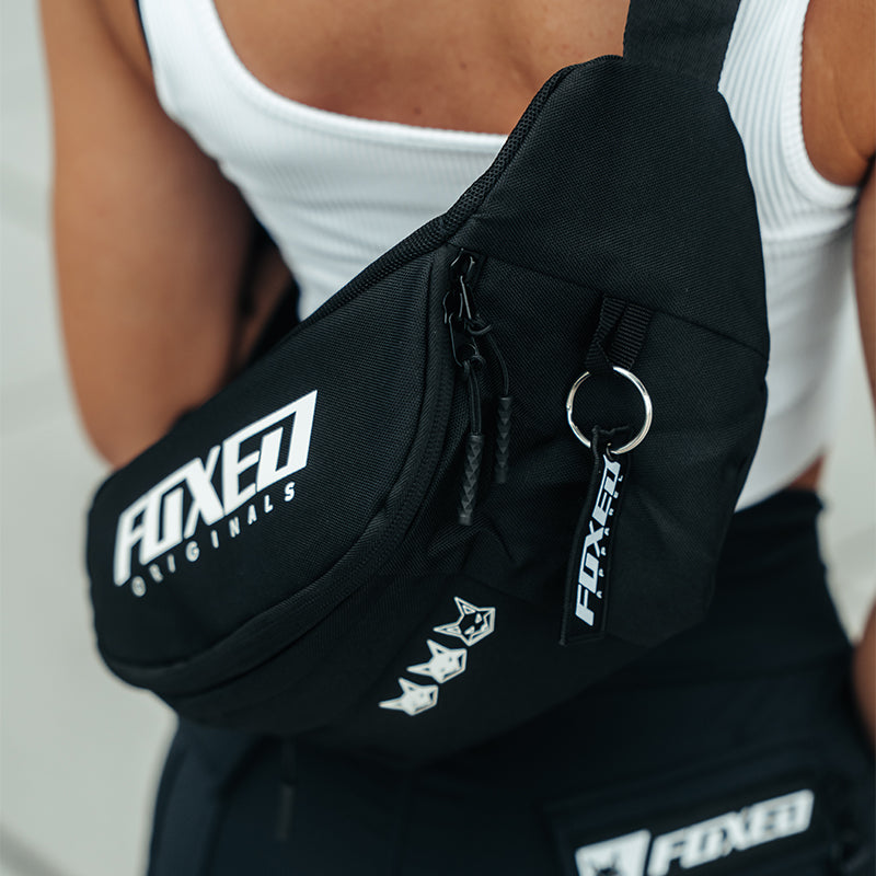 FOXED® BODY BAG BLACK/WHITE WMN