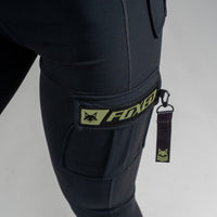 FOXED® CARGO 3-POCKET LEGGINGS OLIVE
