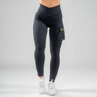 FOXED® CARGO 3-POCKET LEGGINGS OLIVE
