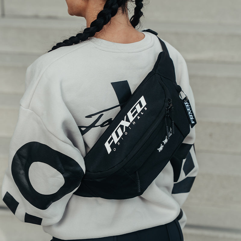 FOXED® BODY BAG BLACK/WHITE WMN