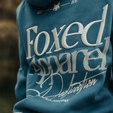 FOXED® DEDICATION PREMIUM HOODIE PETROL WMN