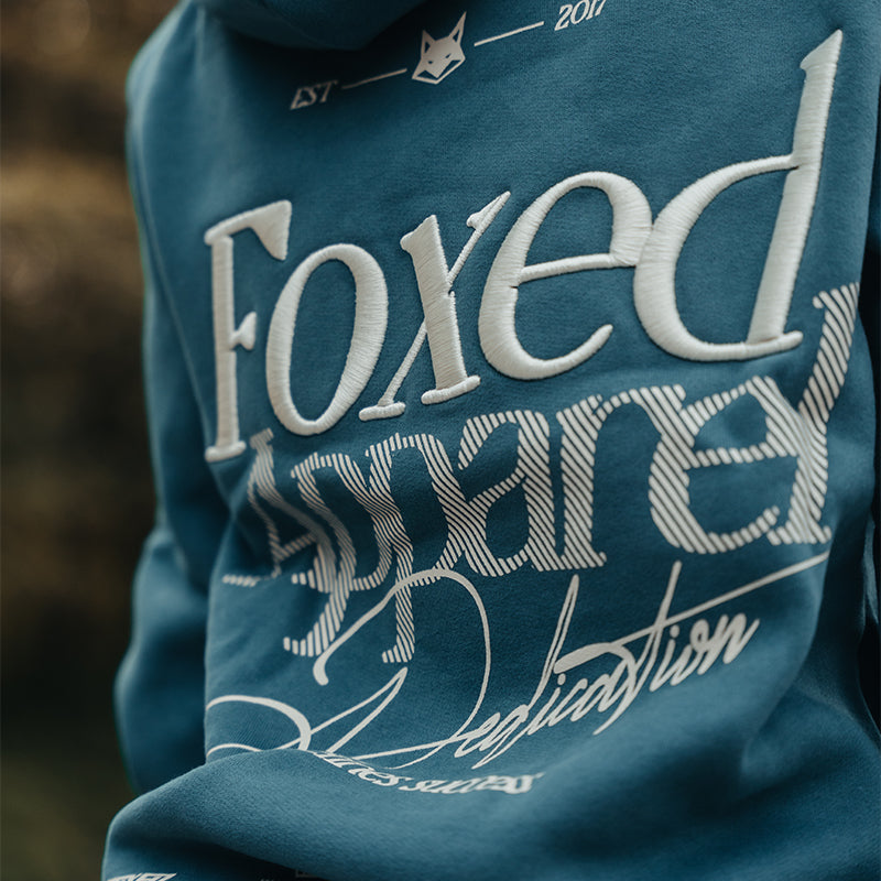 FOXED® DEDICATION PREMIUM HOODIE PETROL WMN