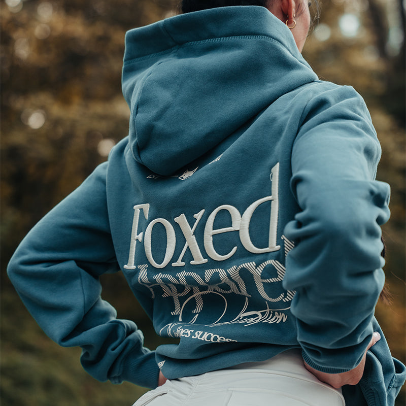 FOXED® DEDICATION PREMIUM HOODIE PETROL WMN