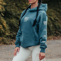 FOXED® DEDICATION PREMIUM HOODIE PETROL WMN