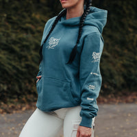 FOXED® DEDICATION PREMIUM HOODIE PETROL WMN