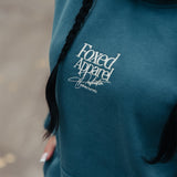 FOXED® DEDICATION PREMIUM HOODIE PETROL WMN