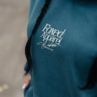 FOXED® DEDICATION PREMIUM HOODIE PETROL WMN