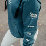 FOXED® DEDICATION PREMIUM HOODIE PETROL WMN