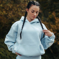 FOXED® STATEMENT HOODIE BABYBLUE