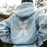 FOXED® STATEMENT HOODIE BABYBLUE