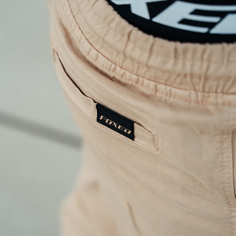 FOXED® CARGO PREMIUM PANTS UNISEX BEIGE