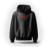 FOXED® DEDICATION PREMIUM UNISEX HOODIE BLACK/RED