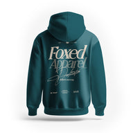 FOXED® DEDICATION PREMIUM UNISEX HOODIE PETROL