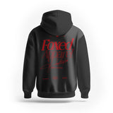 FOXED® DEDICATION PREMIUM UNISEX HOODIE BLACK/RED