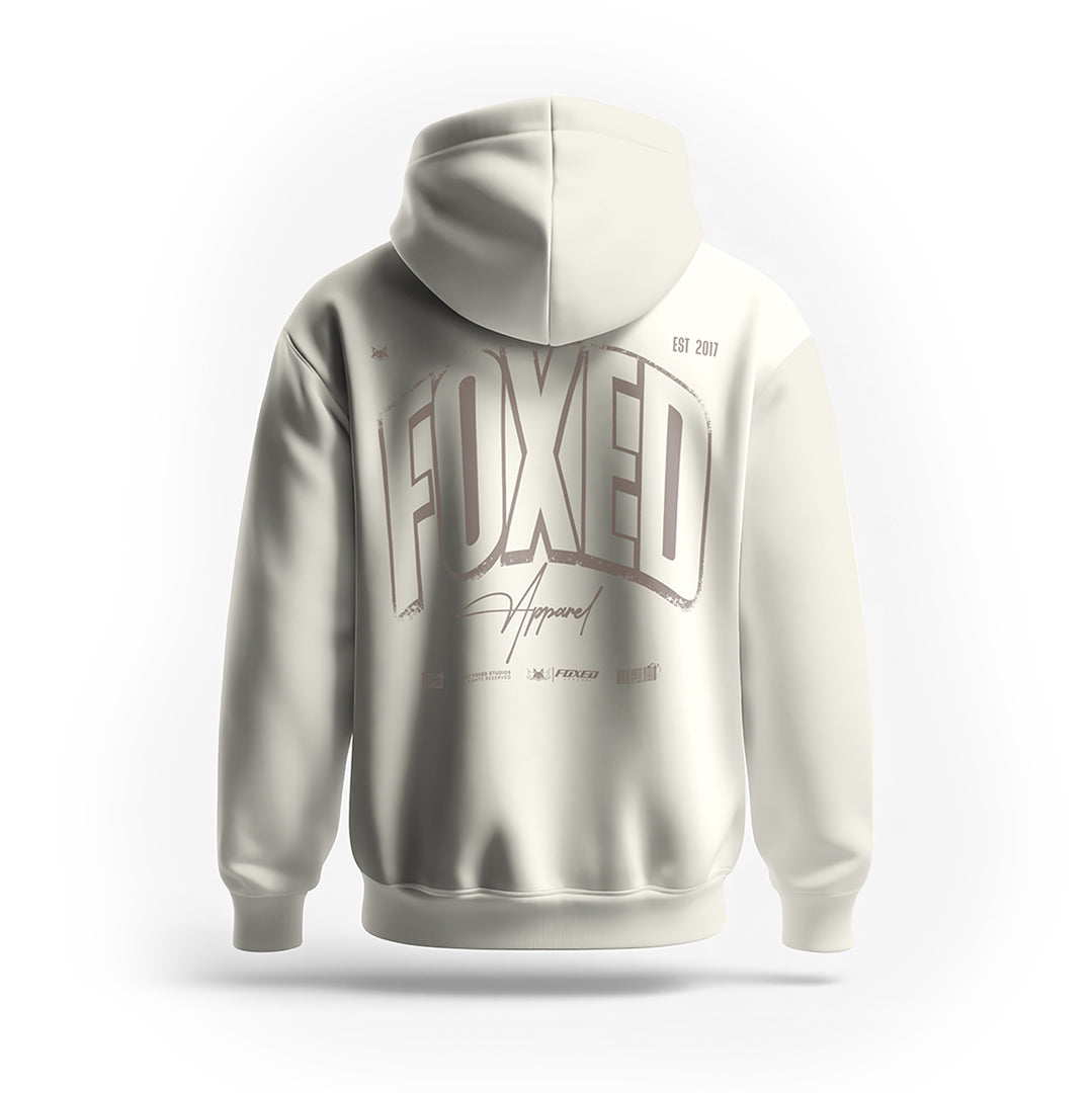 FOXED® INFINITY UNISEX HOODIE COCONUT MILK