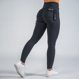 FOXED® CARGO 3-POCKET SIGNATURE LEGGINGS DENIM BLACK (BLUE TINT)