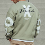 FOXED® STATEMENT OVERSIZE SWEATER MATCHA LATTE MEN