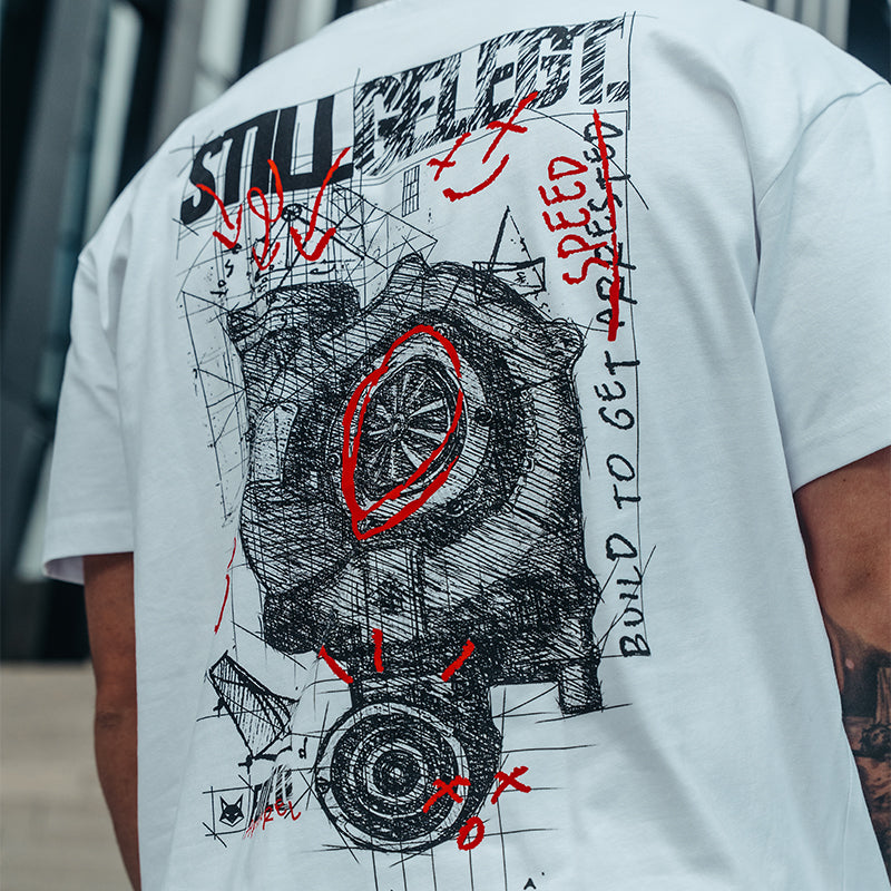 FOXED® STILLGELEGT UNISEX OVERSIZE SHIRT TURBO