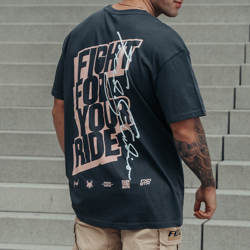 FOXED® FIGHT FOR YOUR RIDE OVERSIZE SHIRT