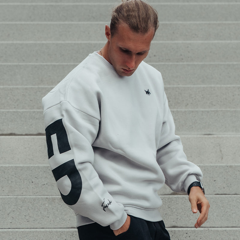 FOXED® STATEMENT OVERSIZE SWEATER ANTARCTICA MEN