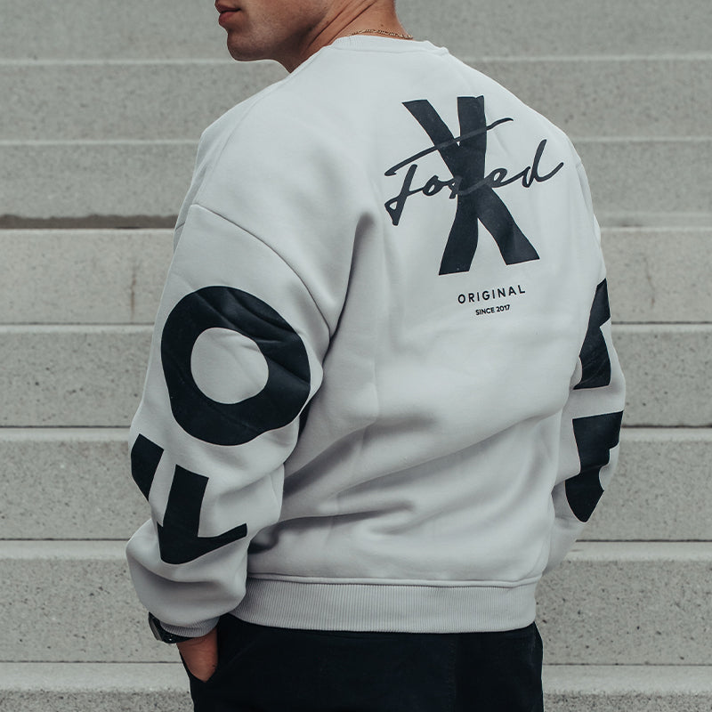 FOXED® STATEMENT OVERSIZE SWEATER ANTARCTICA MEN