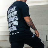 FOXED® ENGINE LIGHT OVERSIZE SHIRT BLACK