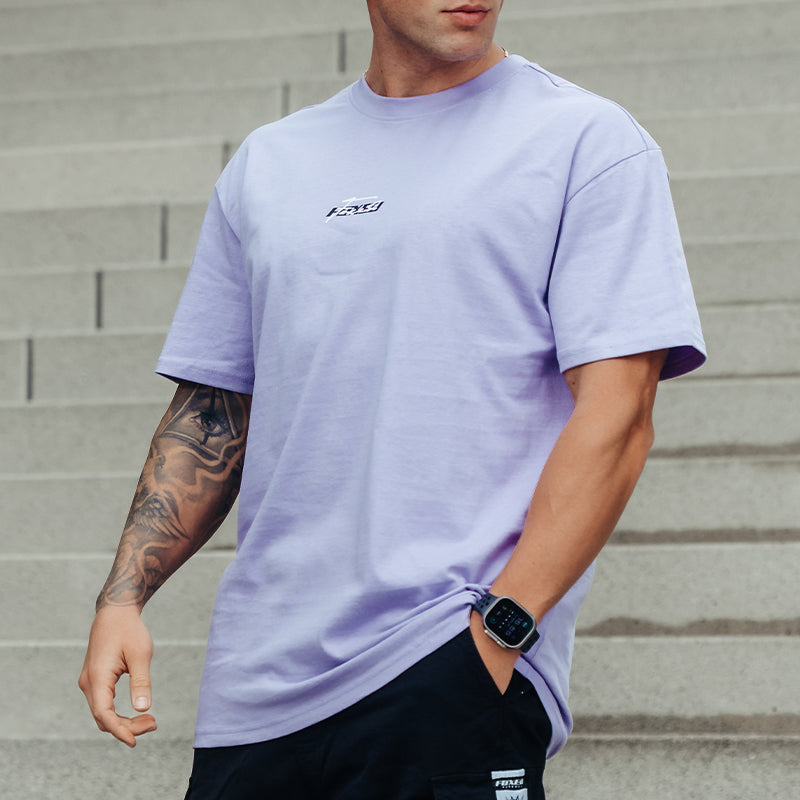 FOXED® ENGINE LIGHT OVERSIZE SHIRT LILAC