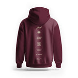 FOXED® VARSITY UNISEX HOODIE RUBY
