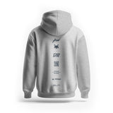 FOXED® VARSITY UNISEX HOODIE HEATHER GREY