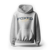 FOXED® VARSITY UNISEX HOODIE HEATHER GREY